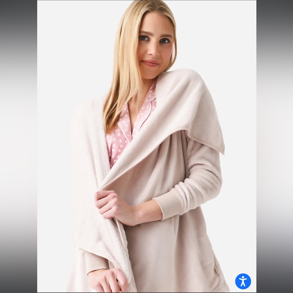 UGG Orla Fleece Cardigan in Moon